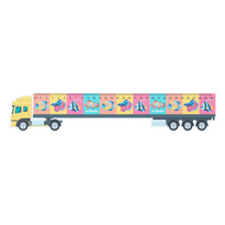 Trucker 30 Kamion formájú vonalzó, 30 cm