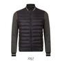 SOL'S VOLCANO - UNISEX TWO-MATERIAL JACKET, szürke