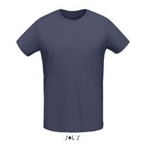 SOL'S MARTIN MEN - KÖRNYAKÚ TESTHEZÁLLÓ PÓLÓ, szürke
